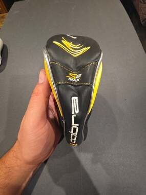 Cobra S2 Max Golf Club Driver Head Cover Yellow Black